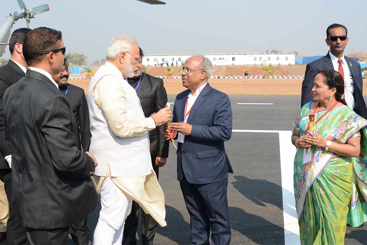 At Navi Mumbai Airport
